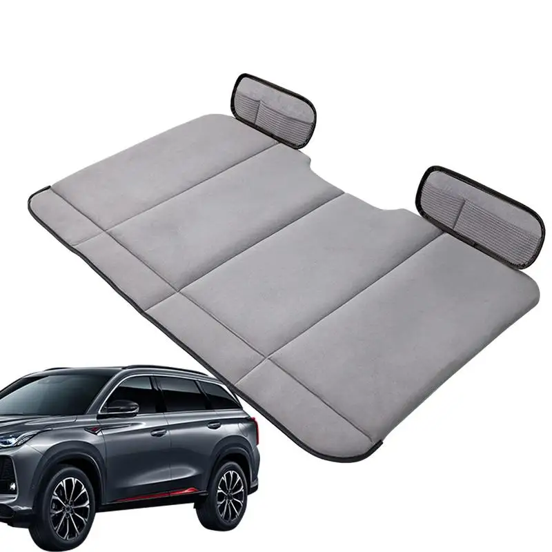 Backseat Mattress for Car Double Sided Backseat Bed Foldable Camping Mattress Strong Load Bearing Sleeping travel Pad for car