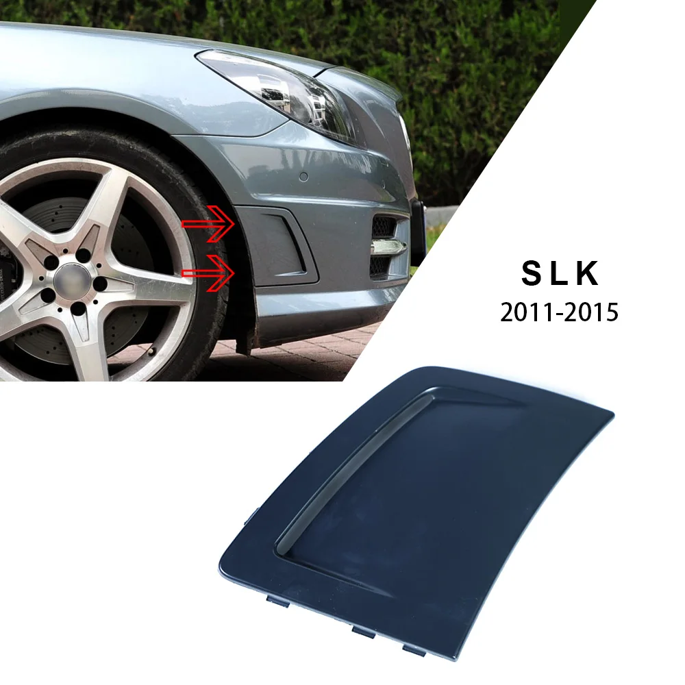 Mercedes Benz SLK AMG 350 Front Bumper Cover Plate Left and Right Decorative Panels Inlet Wind Cover Mesh 1728880073