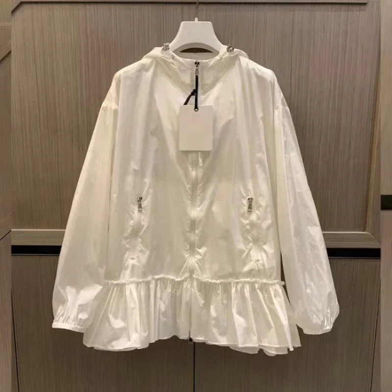 

Новейший дизайн для зимы 2023 года-модный, высококачественный, атмосферный и высококлассный. Женская длинная и модная Солнцезащитная куртка