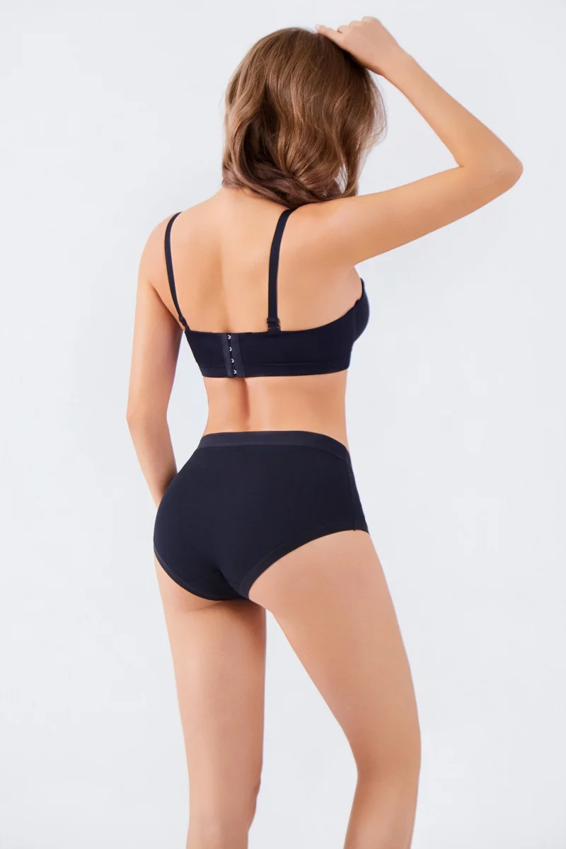 Cotton Seamless Panties - High Waist Briefs With Elastic Waistband | Breathable Women Underwear