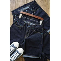 Sauce Zhan Men Jeans Summer Selvedge Denim Jeans Short One Wash Mans Short Loose Fit 10 OZ 1
