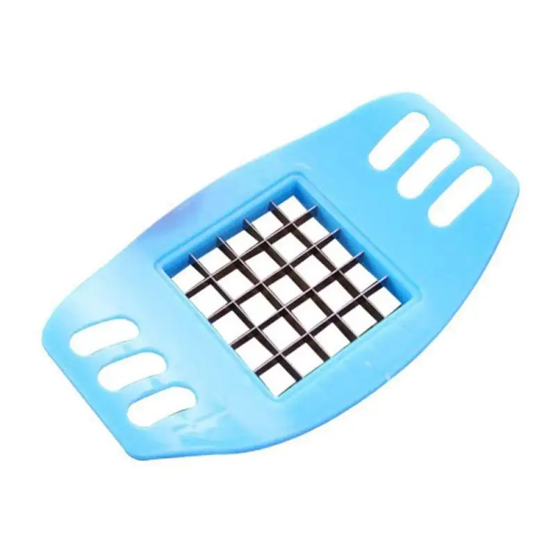 Kitchen Cutting Gadgets Stainless Steel Egg Slicer Vegetables Fruit Potato Salads Cube Grid Cutter Cheese Device