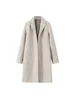 Willshela Women Fashion Solid Open Stitch Long Trench Coats Vintage V-Neck Full Sleeves Female Chic Lady Outfits 2