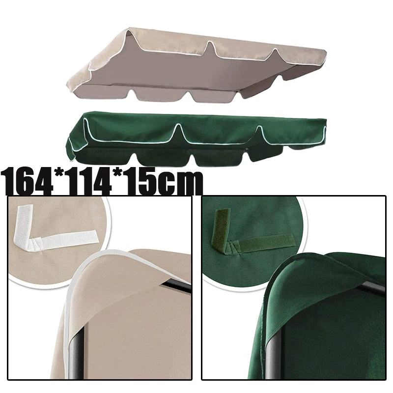 Housse De Protection Pour Balançoire De Jardin - 249x185 Cm, Imperméable, Couleur Beige