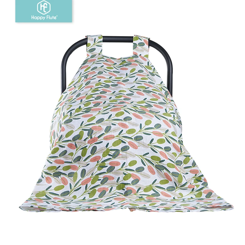Happyflute Multifunctional Mulsin Stroller Cover Infants Maternity