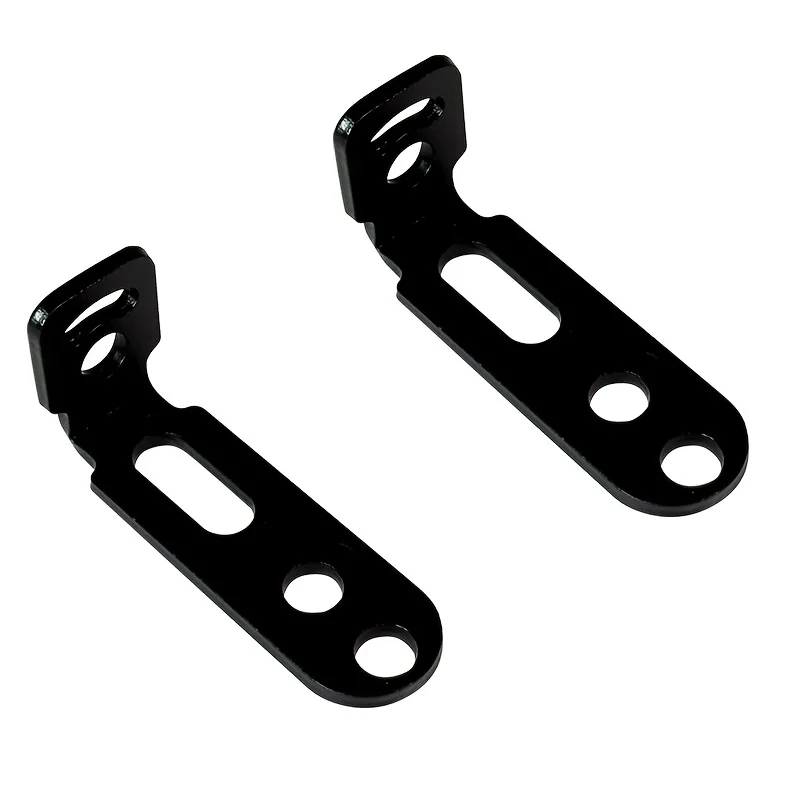 Soporte en forma de L para luz LED de motocicleta, soporte de faro multifuncional para guardabarros, soporte de montaje de luz auxiliar para motocicleta
