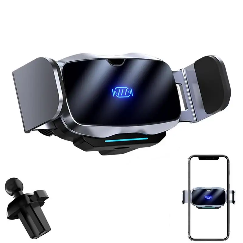 

Air Vent Phone Holder Auto Electric Induction Phone Holder 360 Degrees Rotation Phone Holding Tool For Dashboard Windshield Air