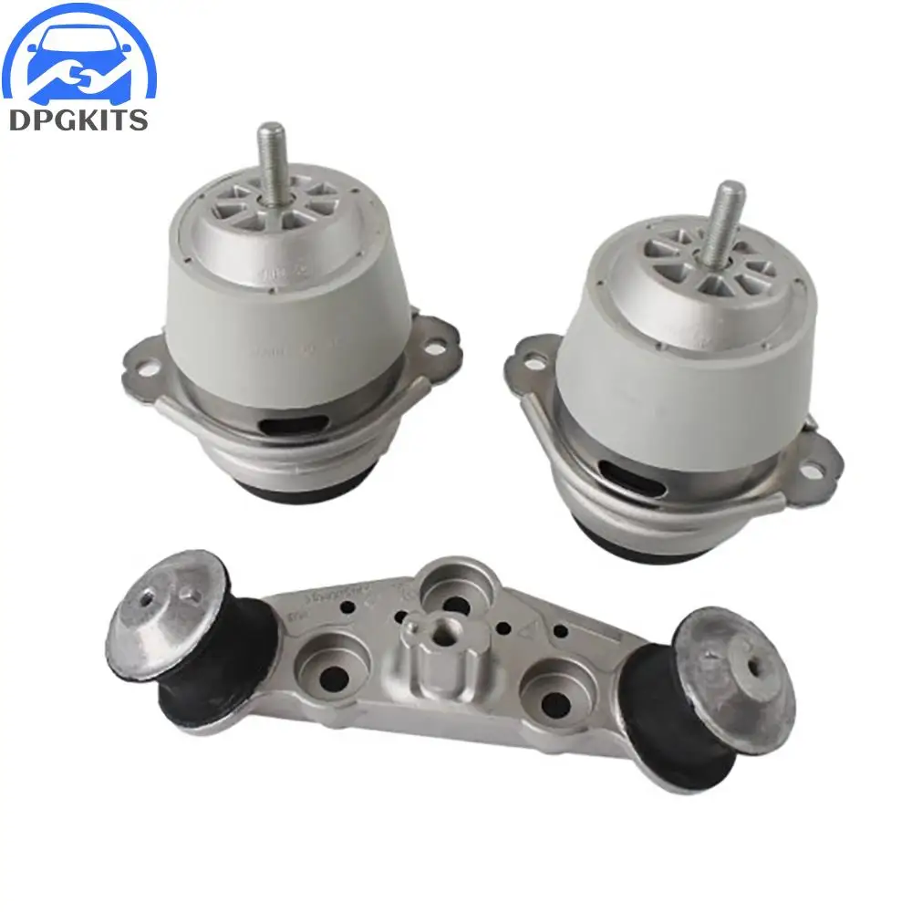 

3pcs Engine Motor Mounting & Transmission Mount 97037505720 97037511801 For Porsche Panamera 970 2012 3.0L 2967CC 184KW 250HP