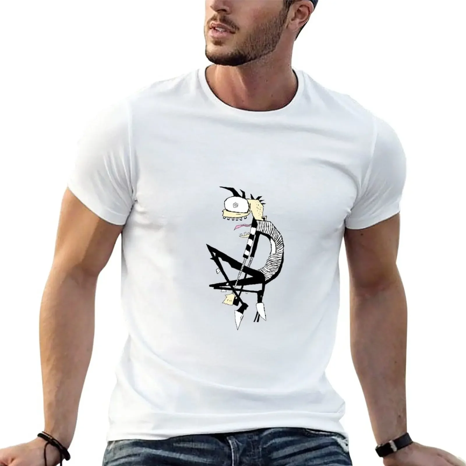 

Wacky JTHM T-Shirt tees quick drying boys whites Men's t-shirts