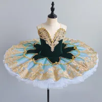 Princess Performance Fairy Tutu Kids Clothes Ballet Leotards for Girls Dress Stage Costumes Dance Wear Summer Children Clothing - Image 2