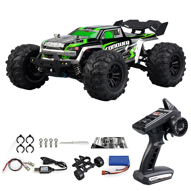 

1/16 Rc Car 50km/h High Speed Drift With Led Headlight Scy-16101 4wd Remote Control Rock Climbing Off Road Monster Truck Toys