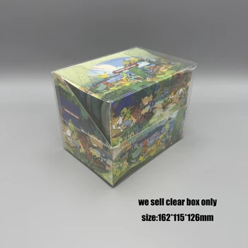 Transparent storage case PET box for Pokemon TCG: 25th celebration w/8/PTCG US version w/10 Mini Tin Display protection box