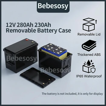 Contenitore Impermeabile per Batteria LiFePO4 12V 280Ah 230AH, Scatola per Assemblaggio Fai-da-Te