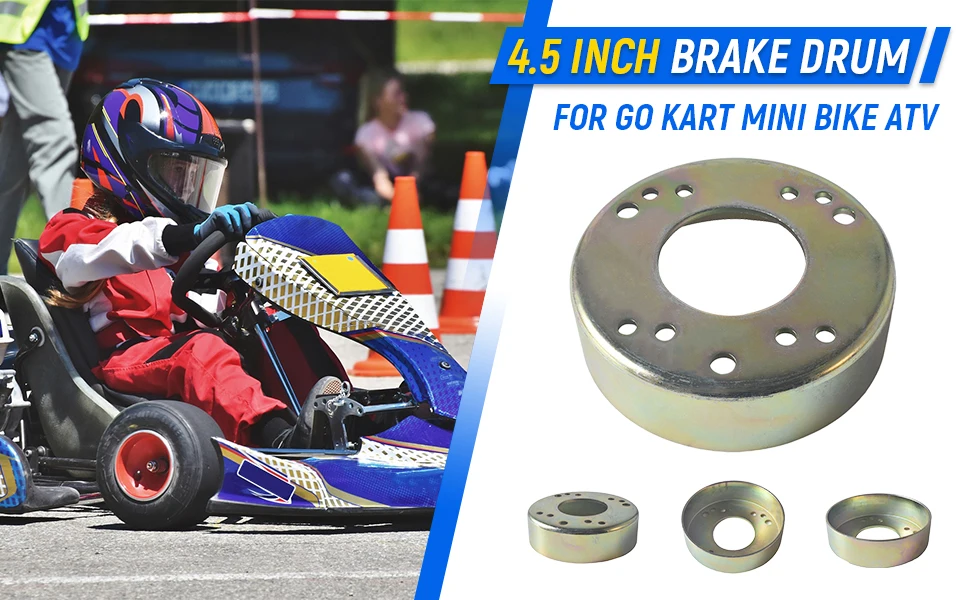 Tamburo Freno Da 4.5 Pollici Per Go Kart Cart Mini Bike Sostituisce Yerf-Dog Manco Rotary