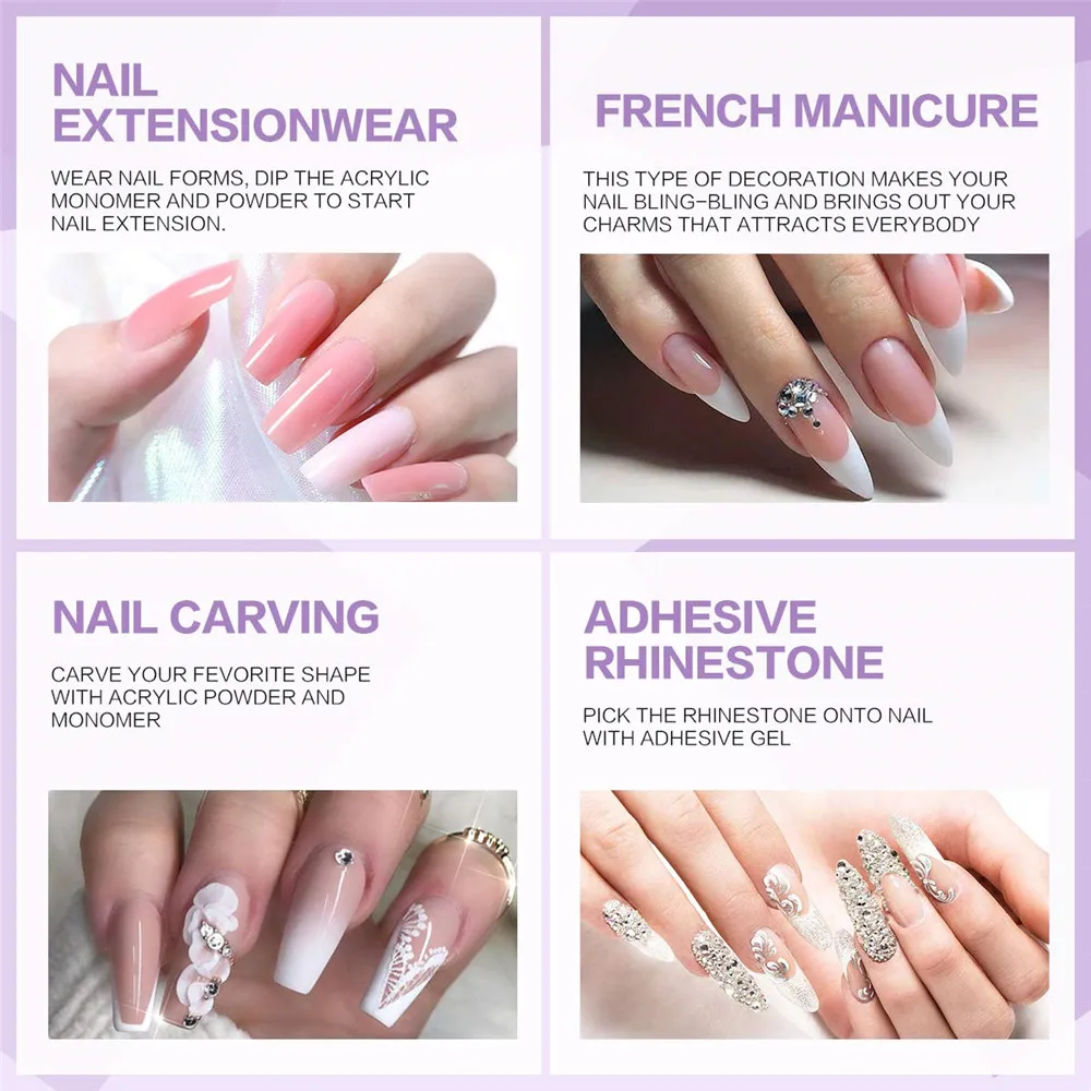 40/75/120/1000ML Acrylic Liquid for Manicure