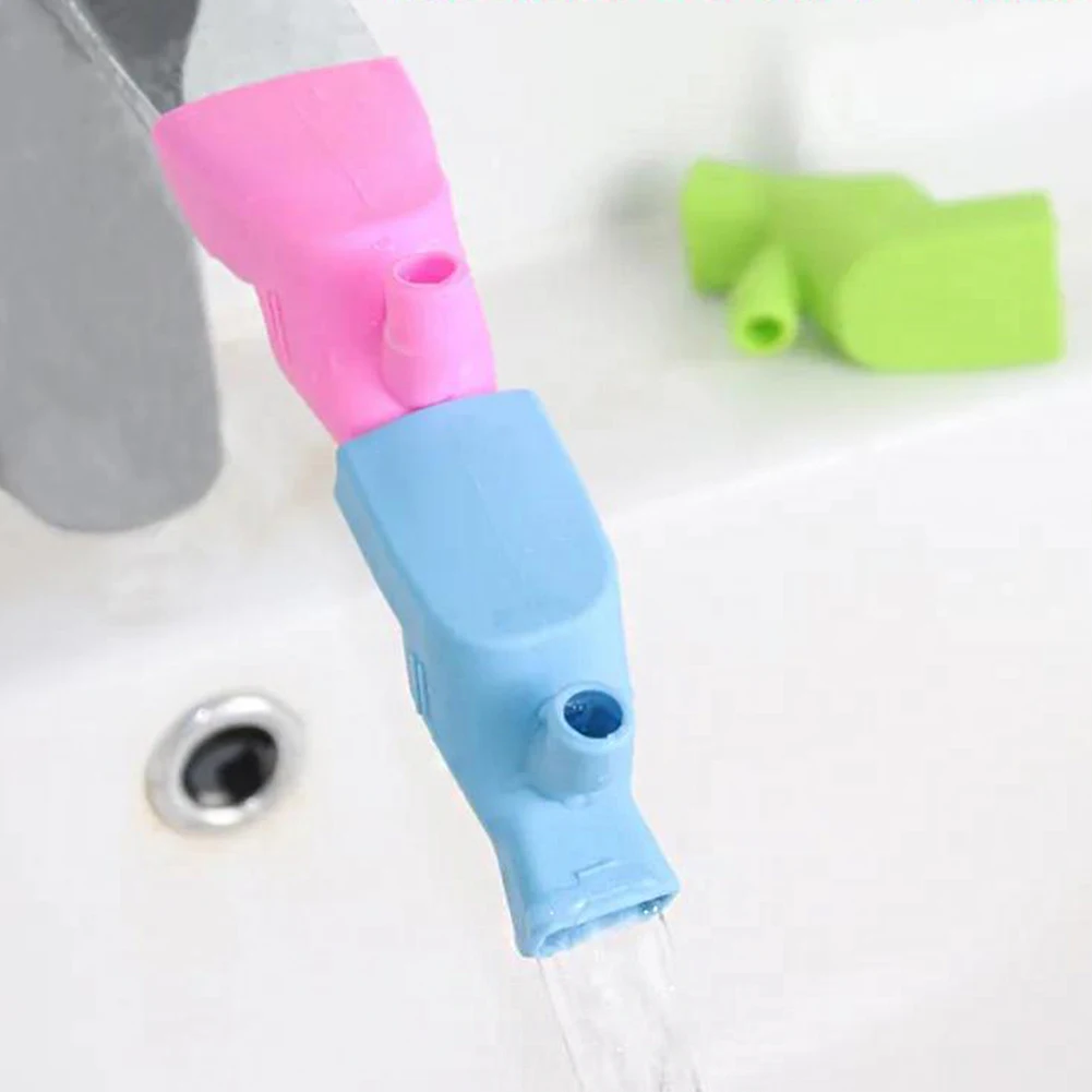 Faucet Extender Rubber Elastic Water Tap Extension Nozzle Extender