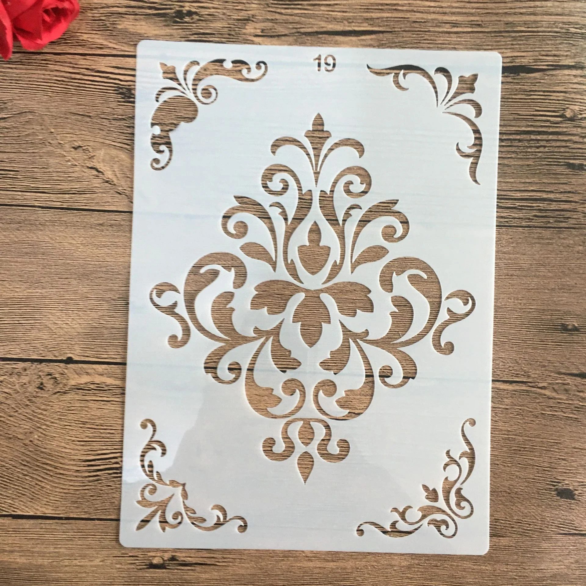 

A4 29*21 см Мандала DIY трафареты настенная живопись фотография карта шаблон пластик