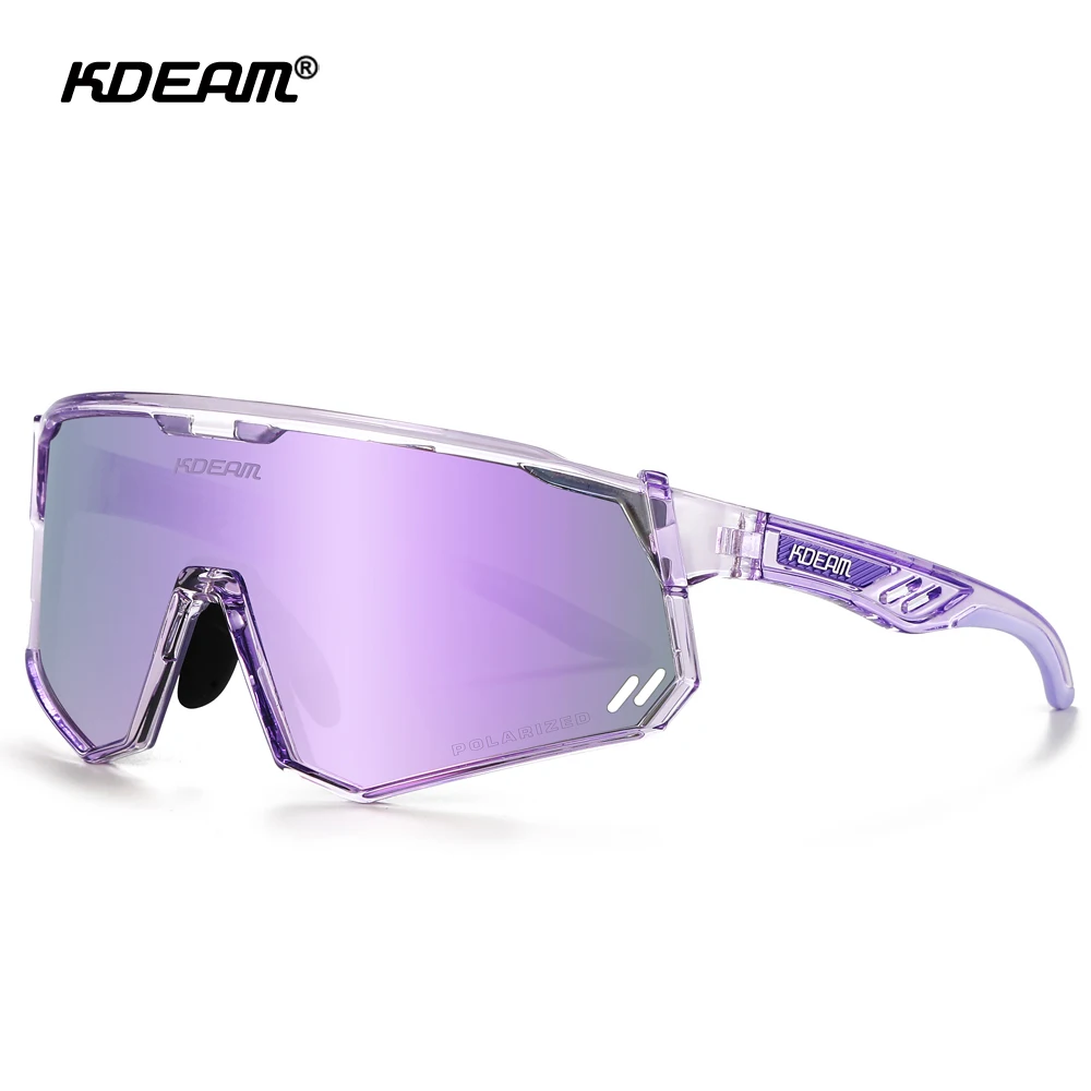 KDEAM occhiali da sole da ciclismo polarizzati da uomo occhiali