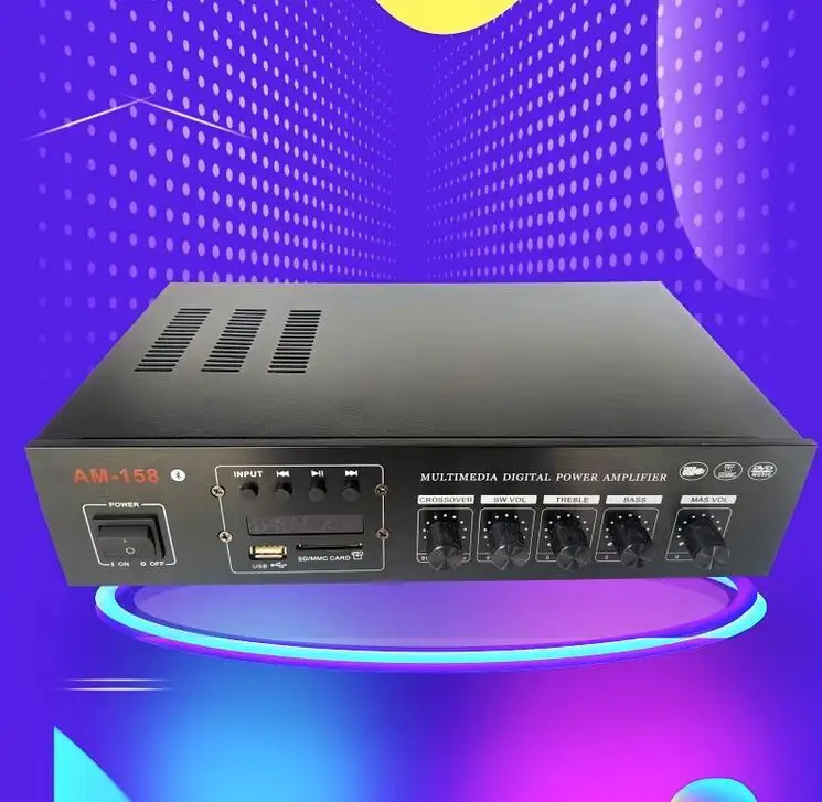 

Усилитель высокой мощности ttaeas TTC5200, усилитель Hi-Fi для тяжелого сабвуфера с предусилителем NE5532, 200 Вт * 2