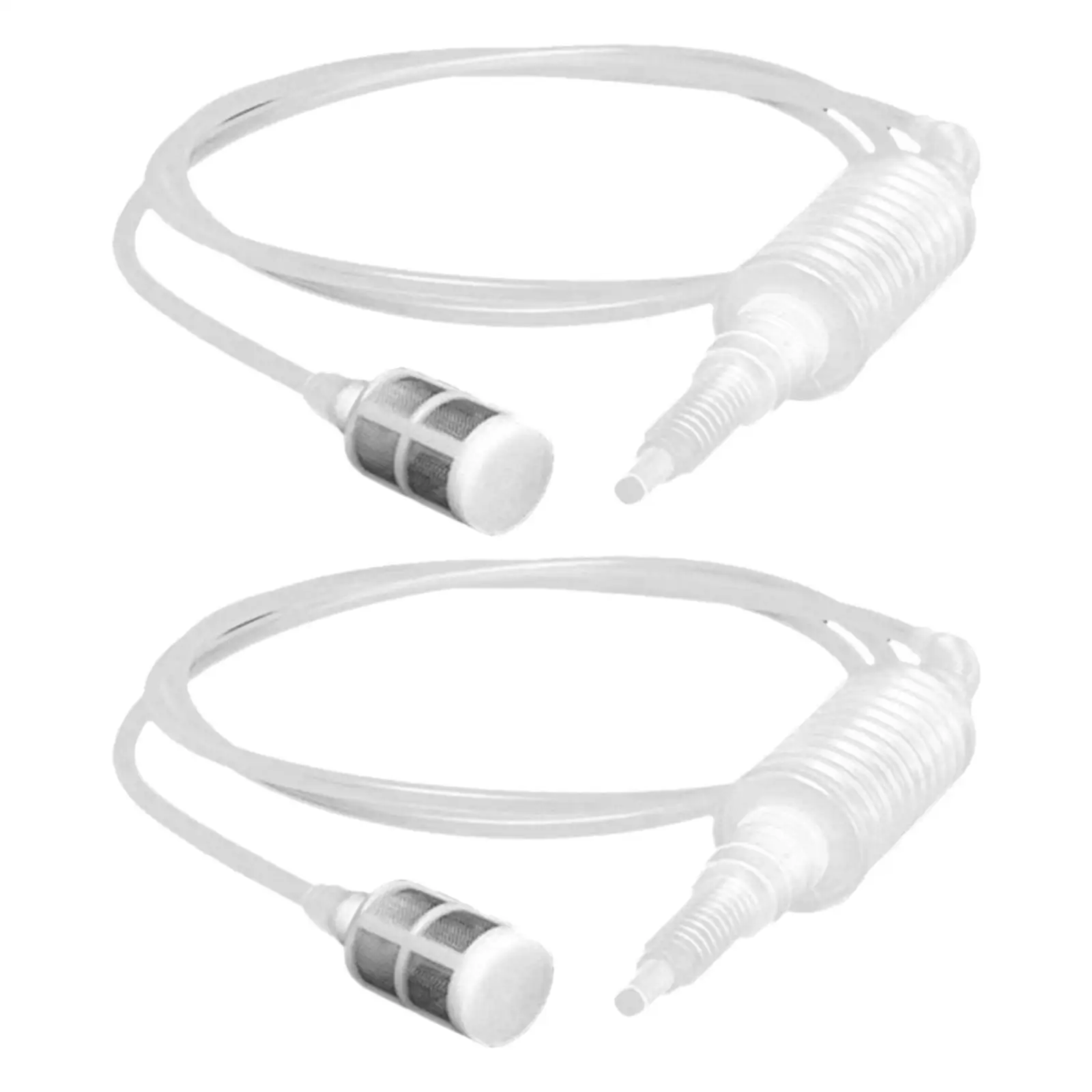 2Pcs 2M Brew Syphon Tube Brewing Equipment Reusable Homemade siphon filter for Transferring Indoor Kitchen Home Pouring