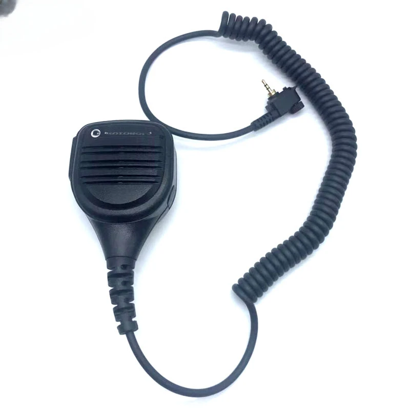 Original PMMN4013A Handheld Speaker PTT Mic Microphone For Motorola MTH600 MTH650 MTH800 MTH850 MTP850 MTS850 Two Way Radio lot 5pcs belt clip for motorola replacement microphone clip pmmn4013a 4021 4022 4013 4051 4025 handheld speaker radio accessory