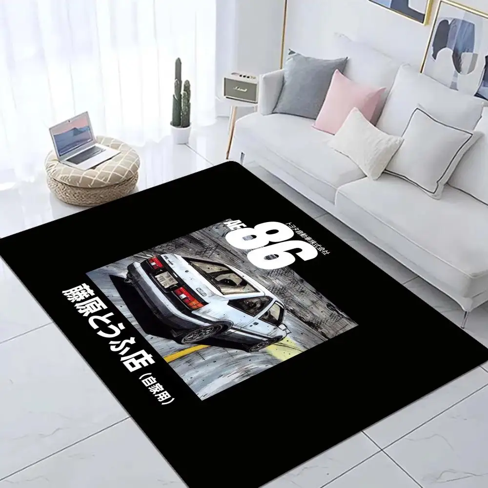 초기 D 바닥 매트, 욕실 매트, 어린이 방 침실 장식, 발코니 미끄럼 방지 도어매트, 거실 웰컴 러그