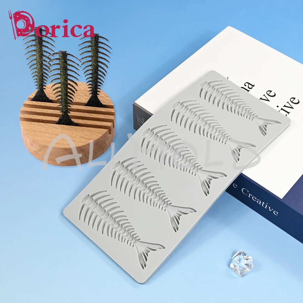 Longcang Silikon Fondant Form - 3 Hohlräume Für Kuchen & Schokolade