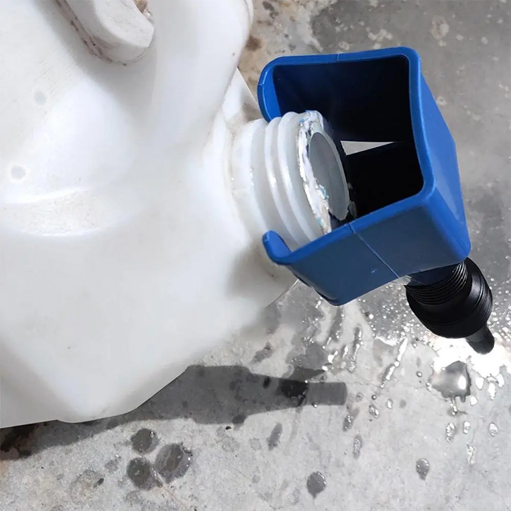 Telescopic Car Refueling Funnel Universal Car Oil Filling Equipment Portable Foldable Engine Oil Gasoline Transfer Funnel