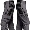 Wear Resistant Work Pant Man Multi-pocket Straight Cargo Trousers Outdoor Jogging Tactical Pants Spring Autumn Casual Trousers 1