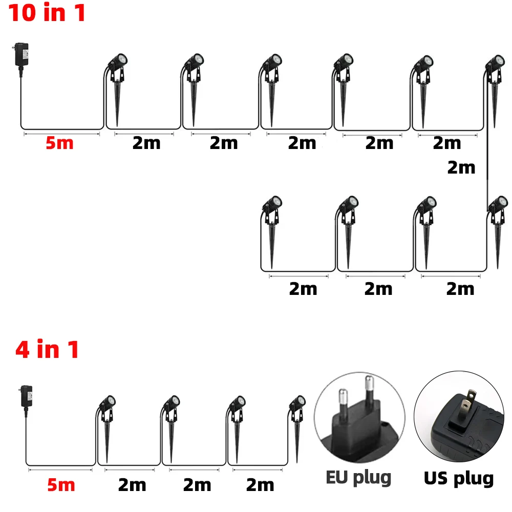 Lawn Lamp Garden Lighting Led Garden Lights Lawn Lamp Low Voltage Landscape Lighting Waterproof Garden Decoration Outdoor Lighting For Bluetooth