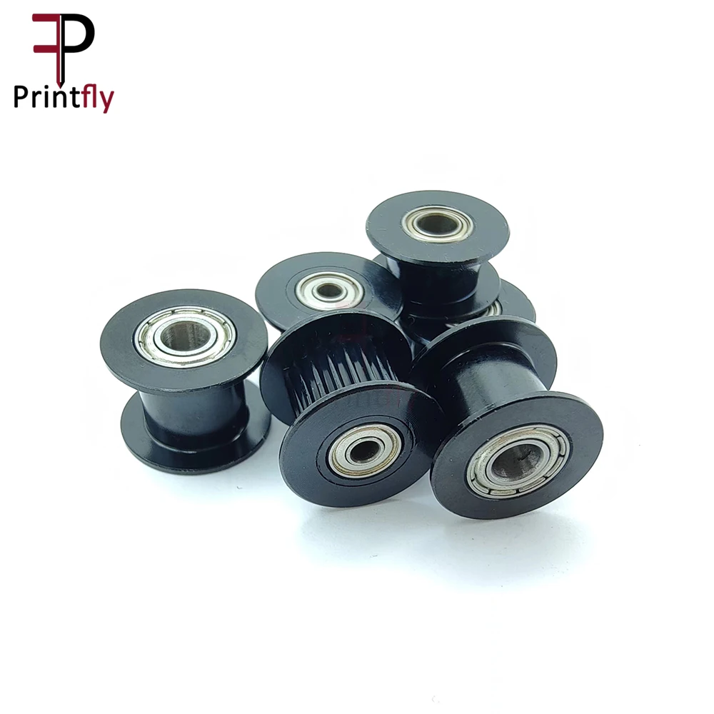 Printfly 2GT Idler Pulley 20Teeth Width 6 10 15mm Bore 3 4 5 6 8mm Bearing Timing belt 3D Printer Accessories Tensioning timing pulley gear part