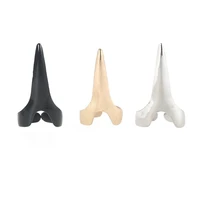 10pcs Hair Selecting Tools Metal Parting Ring Hair Sectioning Comb for Hair Braiding Weaving Curling Styling Extension Claw 2