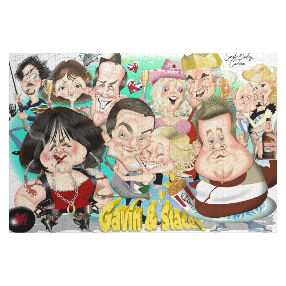 Gavin & Stacey Jigsaw Puzzle Customized Kids Gift Wooden Boxes Diorama Accessories Puzzle