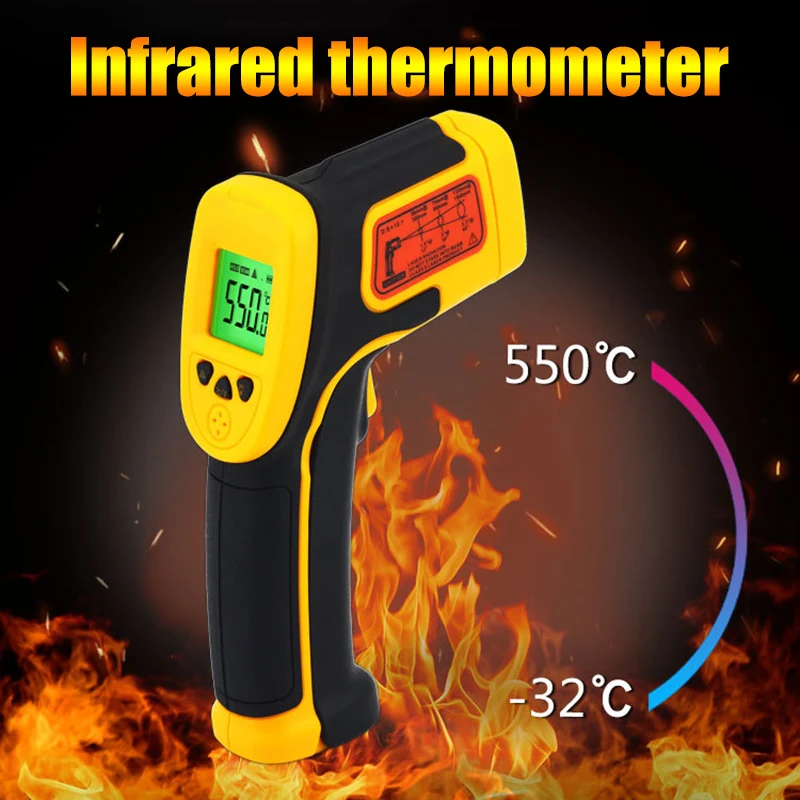 SMART SENSOR AS530 high precision handheld Industrial Infrared thermometer With