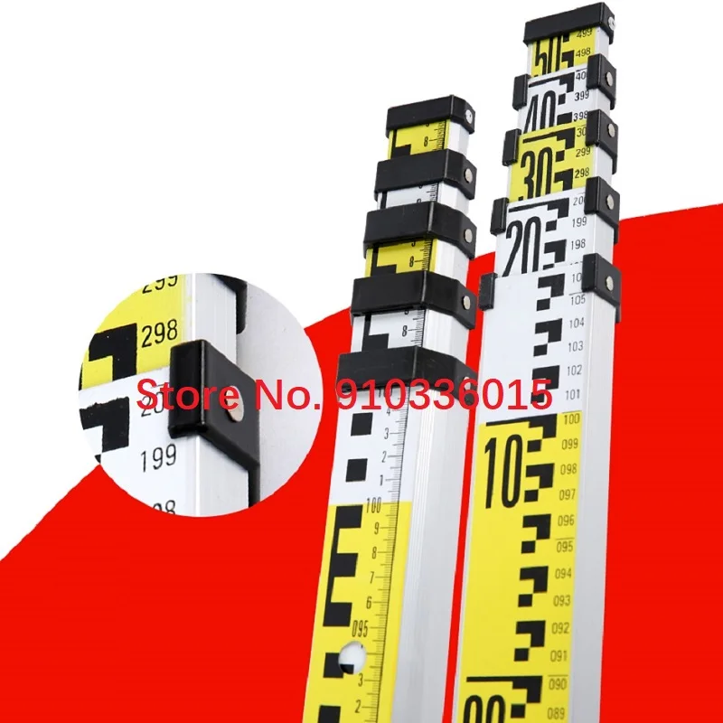 Thickened5metertowerruleraluminumalloyrulerlevelgauge