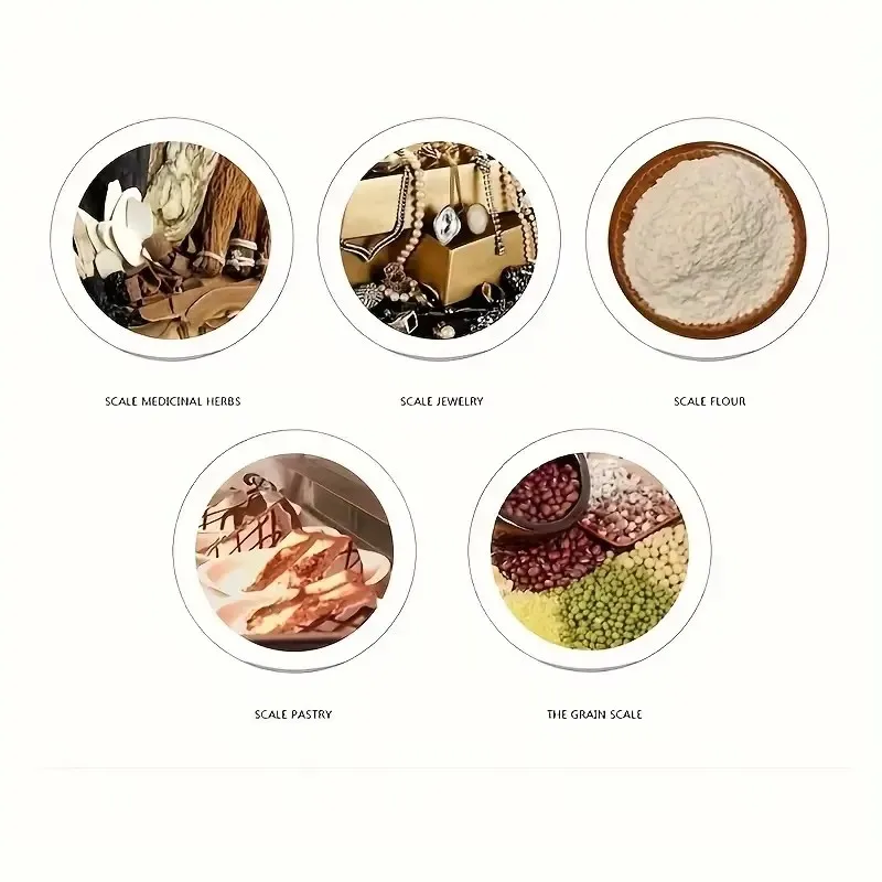 Precision 0.01g electronic scale Mini Gram Scale Jewelry Scale Pink Lipstick Portable scale Portable pocket scale Jewelry scale