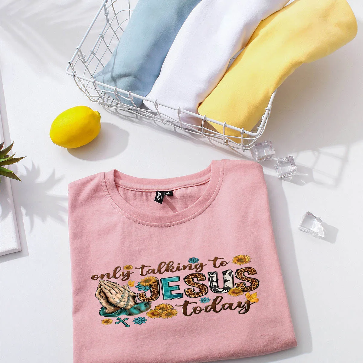 Jesus DTF Printing Heat transfers for Clothing Jerseys DIY Christian Faith Iron-on Stickers Printed Pattern For T-Shirts
