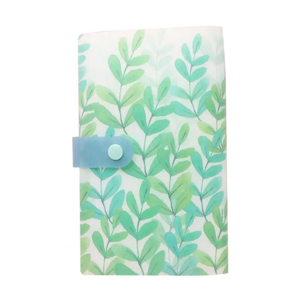 Nail Decal Display Book Exquisite Pattern Multiple-compartment Plastic Empty Storage Holder Nail Sticker Collecting Book