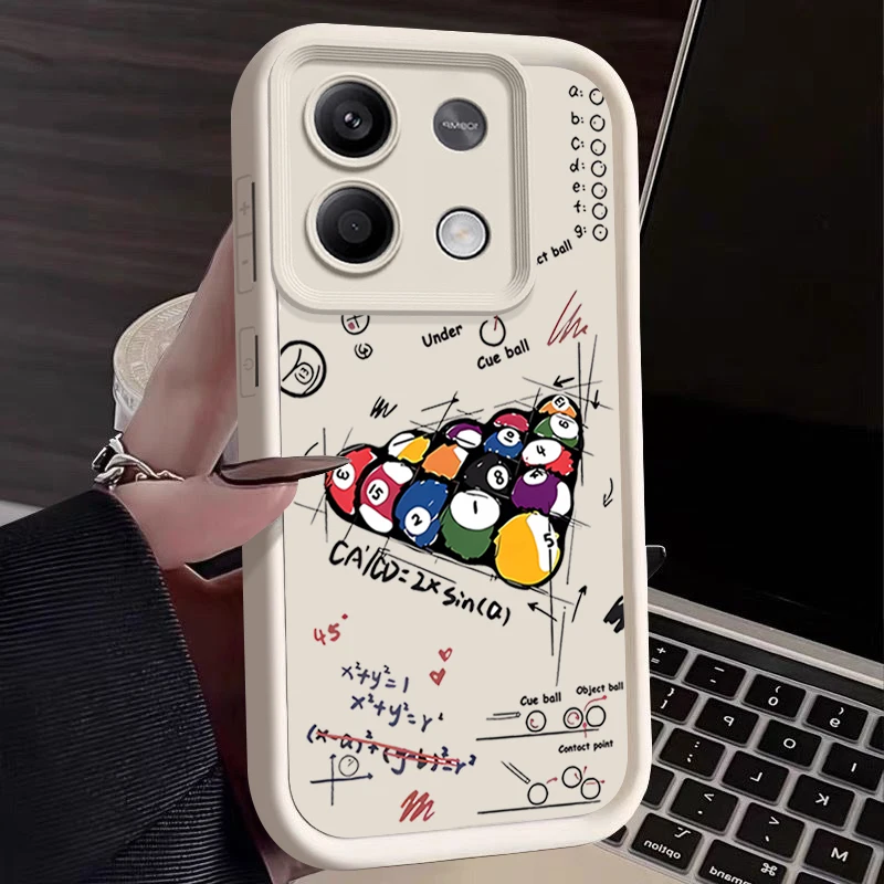 Billiards Printed Soft TPU Phone Case