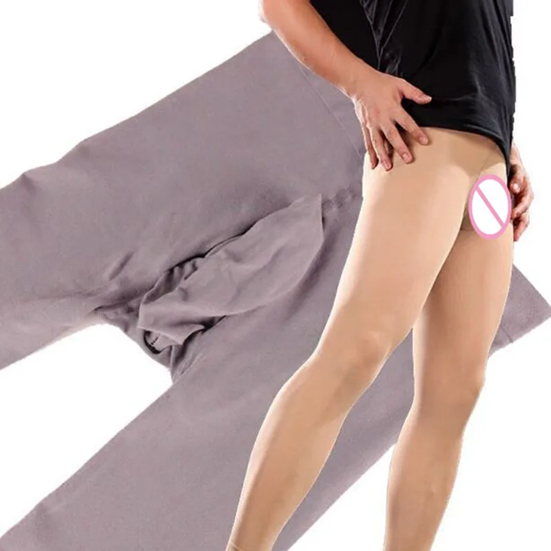 High elastic Hot New high-end Men's sexy Fashion Stockings Male 120D thick soft velvet high elastic health Tights