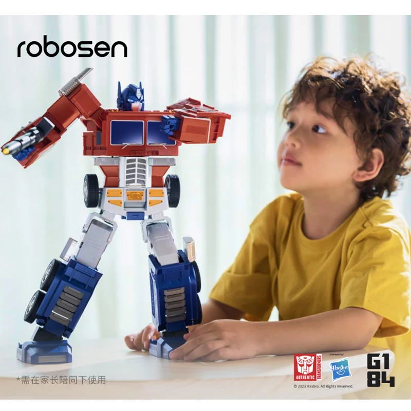 

Original Robosen Transformers Optimus Prime Figure Auto-Converting Robot Collectible Action Figure Toy 16Inch 40cm Elite Edition