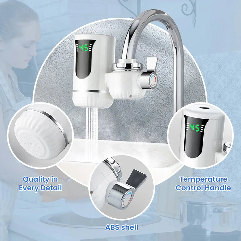 Kitchen Appliance Instant Tankless Electric Water Faucet Kitchen Instant Heating Tap Water Heating Instantaneous Water Heater