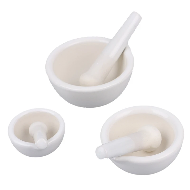 60/80/100mm Mortar And Pestle Spice Crusher Ceramic Bowl Hard Food Kitchen Tool Vanilla Spice Tea Garlic Grinder nut spice grinder,herb grinder,herb spice grinder