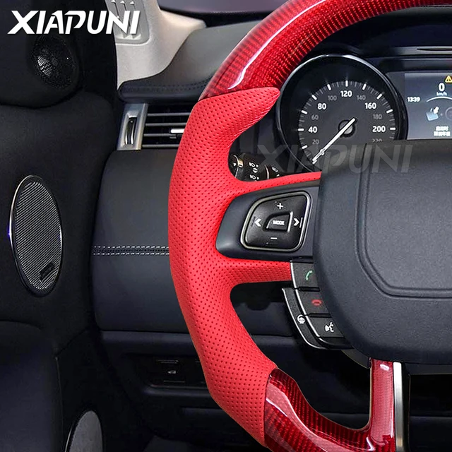 Carbon Fiber Steering Wheel For LAND ROVER Evoque 2012-2018 With Heater Racing Wheel - - Racext 4