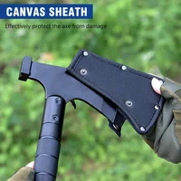 Multi-function Survival Axe Portable Foldable Tactical Tomahawk Outdoor Camping Tourist Firewood Chopping Axes Multi Tool Kit 2