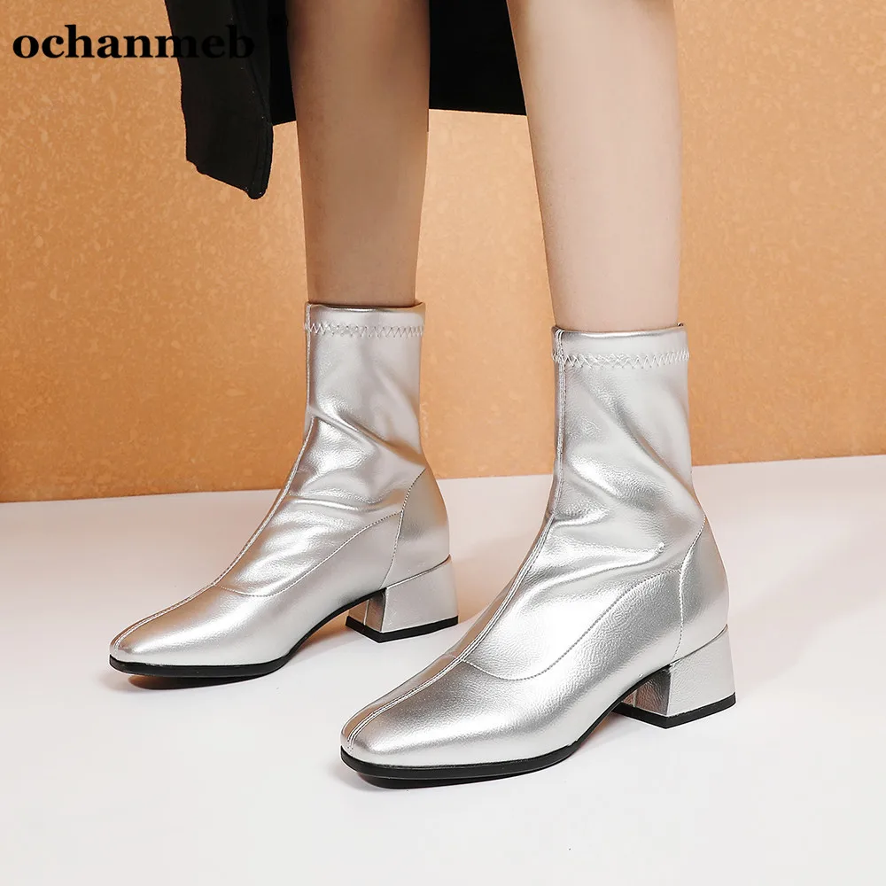 Small Size 32 33 Short Boots Women 