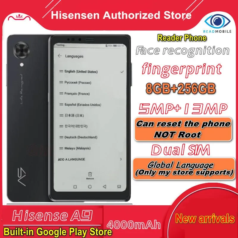 hisense a9 ブラック SIMフリー 6G*128G 電子書籍リーダー s-l400.jpg