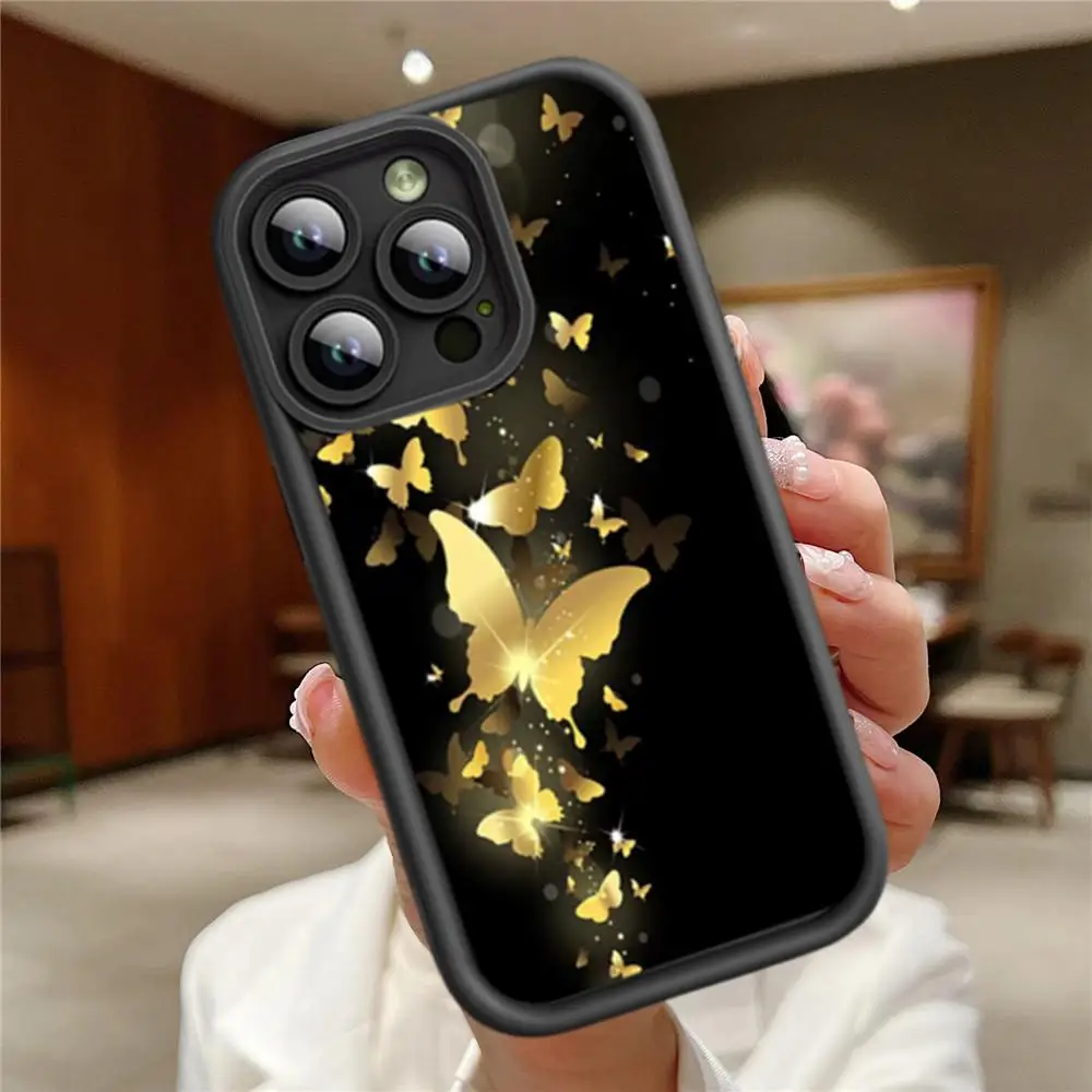 Elegant Fashion Butterfly Smartphone Back Cover - Stylish and Protective Design