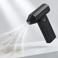 Souffleur d'air électrique 450000 tr/min, ventilateur turbo haute vitesse, souffleur d'air comprimé rechargeable avec écran d'affichage pour le nettoyage de la poussière et de la neige 5