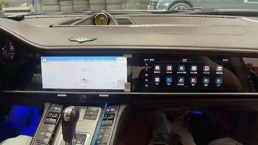 Carplay For Porsche Panamera 970 Upgraded Interactive Dual Screen 12.3 Inch + 11